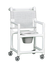Slant Seat Shower Chair Commode 