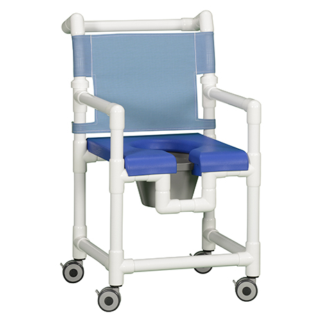 Deluxe Shower Chair Commode