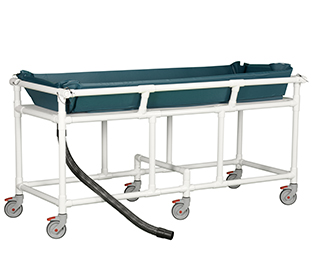 Universal Shower Bed for Larger Patients